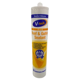 V-Tech Roof & Gutter Sealant Clear 300ml